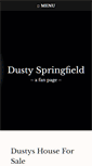 Mobile Screenshot of dustyspringfield.nu
